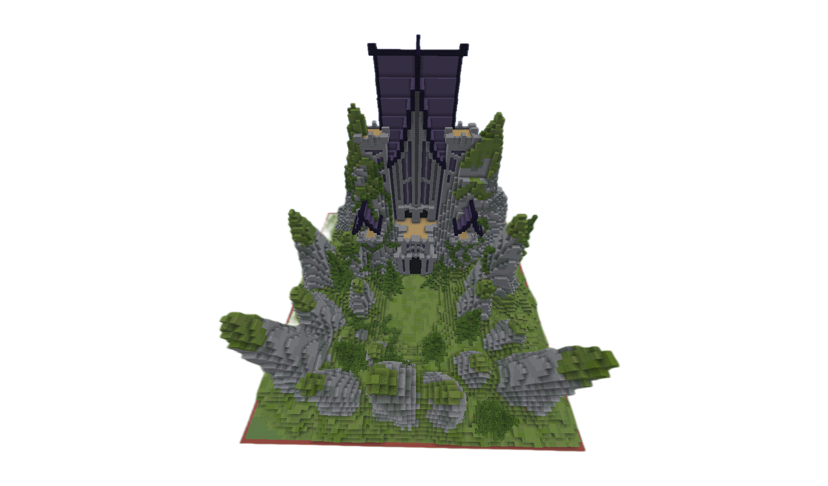 Purple Castle 1v1 Arena