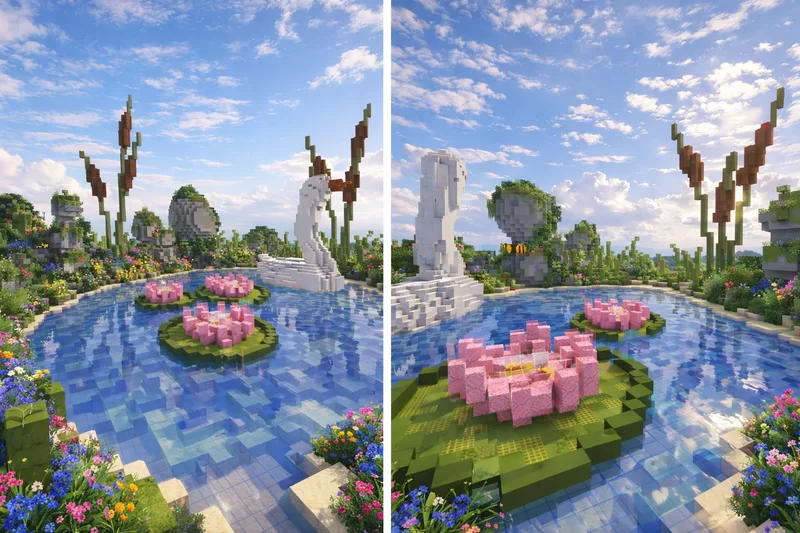 Pond Arena — close-up detail